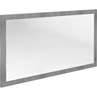 Sapho NIROX zrkadlo v ráme 1200x700mm, dub strieborný NX127-1111