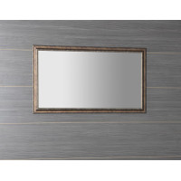Sapho ROMINA zrkadlo v drevenom ráme 580x980mm, bronzová patina NL398