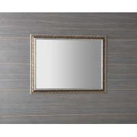 Sapho AMBIENTE zrkadlo v drevenom ráme 720x920mm, bronzová patina NL700