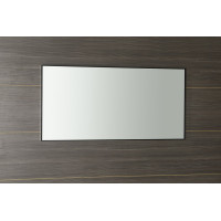 Sapho AROWANA zrkadlo v ráme 1000x500mm, čierna mat AWB1050