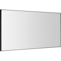 Sapho AROWANA zrkadlo v ráme 1200x600mm, čierna mat AWB1260