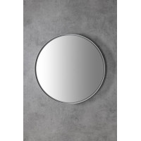Sapho FLOAT okrúhle zrkadlo s LED podsvietením ø 740mm, biela 22574