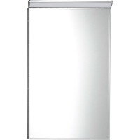 Aqualine BORA zrkadlo s LED osvetlením a vypínačom 400x600mm, chróm AL746