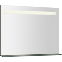 Sapho BRETO zrkadlo s LED osvetlením a policou 800x608mm BT080