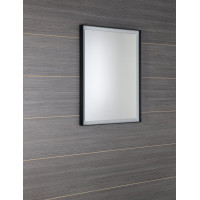 Sapho SORT zrkadlo s LED osvetlením 47x70cm, čierna mat ST047