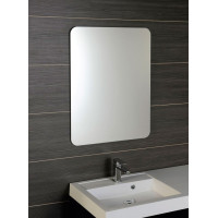 Sapho ISHAPE zrkadlo 500x700mm, zaguľatené rohy, bez úchytu AG457