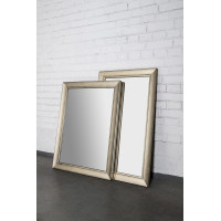 Sapho CORONA zrkadlo v drevenom ráme 628x1028mm, champagne NL721
