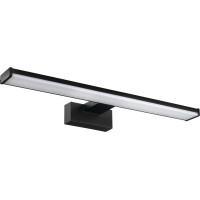 Sapho CHICAGO LED svietidlo, 400x120x40mm, 8W, 230V, plast, čierna mat AU468