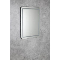 Aqualine SALICA zrkadlo s LED osvetlením 60x80cm, dotykový senzor, stmievateľné SC080