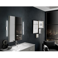Sapho IRENE 2 LED svietidlo, 9 W, 500x35x77 mm, chróm E27556CI