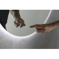 Aqualine URSA okrúhle s LED osvetlením ø 60cm, dotykový senzor, stmievateľné UR060