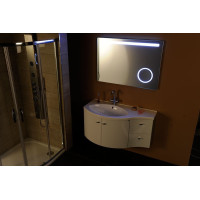 Sapho ASTRO zrkadlo s LED osvetlením 1000x700mm, kozmetické zrkadlo MIRL4