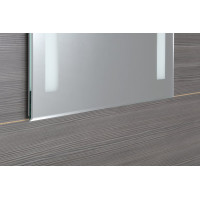 Aqualine Zrkadlo s LED osvetlením 60x80cm, kolískový vypínač ATH6