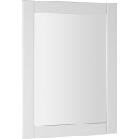 Aqualine FAVOLO zrkadlo v ráme 70x90cm, biela mat FV090