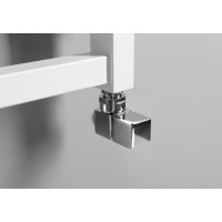 Sapho CUBE pripojovacia sada ventilov ručná rohová, chróm CP4010S