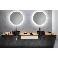 Sapho VISO okrúhle zrkadlo s LED osvetlením ø 70cm VS070