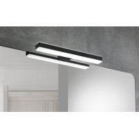 Sapho VERONICA 2 LED svietidlo, 8 W, 300x25x83 mm, čierna E27423CI