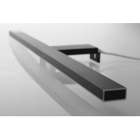 Sapho ESTHER 2 LED svietidlo, 8 W, 500x14x107 mm, čierna E27586CI
