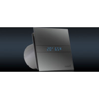 Cata E-100 GTH kúpeľňový ventilátor axiálny s automatom, 4W/8W, potrubie 100mm, biela 00900200