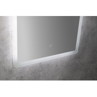 Aqualine FAGO zrkadlo s LED podsvietením 60x80cm, dotykový senzor, stmievateľné FA060