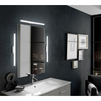 Sapho IRENE 2 LED svietidlo, 9 W, 500x35x77 mm, chróm E27556CI