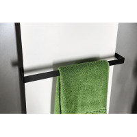 Sapho TABELLA držiak uterákov 520 mm, čierna mat MI520B