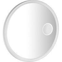 Sapho FLOAT okrúhle zrkadlo s LED podsvietením ø 80cm, kozm.zrkadlo, senzor, 3500-6500K, biela FT800