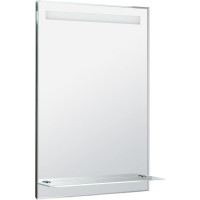 Aqualine Zrkadlo s LED osvetlením a policou 60x80cm, kolískový vypínač ATH53