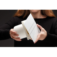 Cata E-120 G kúpeľňový ventilátor axiálny, 15W, potrubie 120mm, biela 00901000