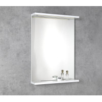 Aqualine KORIN STRIP zrkadlo s LED osvetlením 60x70x12cm KO390S