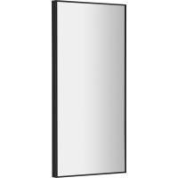 Sapho AROWANA zrkadlo v ráme 350x900mm, čierna mat AWB3590