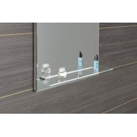 Aqualine Zrkadlo s LED osvetlením a policou 60x80cm, kolískový vypínač ATH53