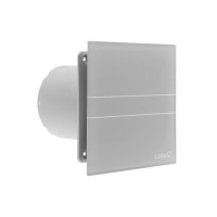 Cata E-100 GST kúpeľňový ventilátor axiálny s časovačom, 8W, potrubie 100mm, strieborná 00900500