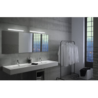 Sapho IRENE 2 LED svietidlo, 9 W, 500x35x77 mm, chróm E27556CI