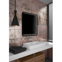 Sapho SENFINECO zrkadlo s LED osvetlením 65x79cm, 3D efekt SF115