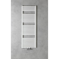 Aqualine TONDI vykurovacie teleso rovné 450x1330 mm, stredové pripojenie, biela DT470T