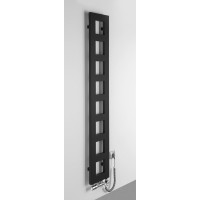 Sapho BLOCK vykurovacie teleso 280x1750 mm, čierna mat IR182