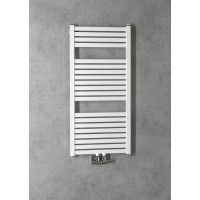 Aqualine TONDI vykurovacie teleso rovné 450x970 mm, stredové pripojenie, biela DT450T