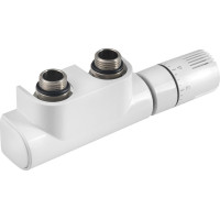Aqualine TOP 50 pripojovacia sada termostatická pre stredové pripojenie, pravá, biela CP9720S