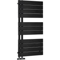 Aqualine MILI vykurovacie teleso 450x934mm, čierna mat DC606T