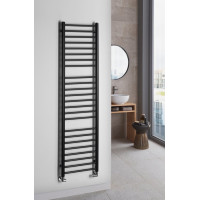 Sapho DINA vykurovacie teleso 400x1560 mm, čierna mat IR374B
