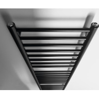 Sapho DINA vykurovacie teleso 400x1560 mm, čierna mat IR374B