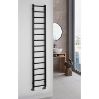 Sapho DINA vykurovacie teleso 300x1740 mm, čierna mat IR376B