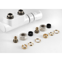 Aqualine TOP 50 pripojovacia sada termostatická pre stredové pripojenie, pravá, biela CP9720S