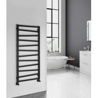 Sapho ZIG vykurovacie teleso 600x1334 mm, čierna mat ZG613B