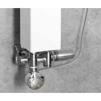 Bruckner WICHER COMBI pripojovacia sada termostatická pre stredové pripojenie 50mm, chróm 600.331.1