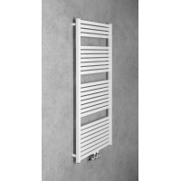Aqualine TONDI vykurovacie teleso rovné 600x1330 mm, stredové pripojenie, biela DT480T