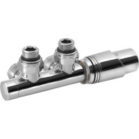 Bruckner WICHER pripojovacia sada termostatická pre stredové pripojenie 50mm, prevedenie chróm 600.311.1