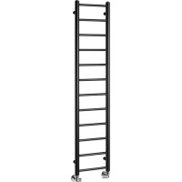Sapho DINA vykurovacie teleso 300x1380 mm, čierna mat IR373B