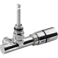 Sapho MONO ONE pripojovacia sada ventilov termostatická jednobodová, pravá, rozstup 50mm, prevedenie Chróm CP2051S